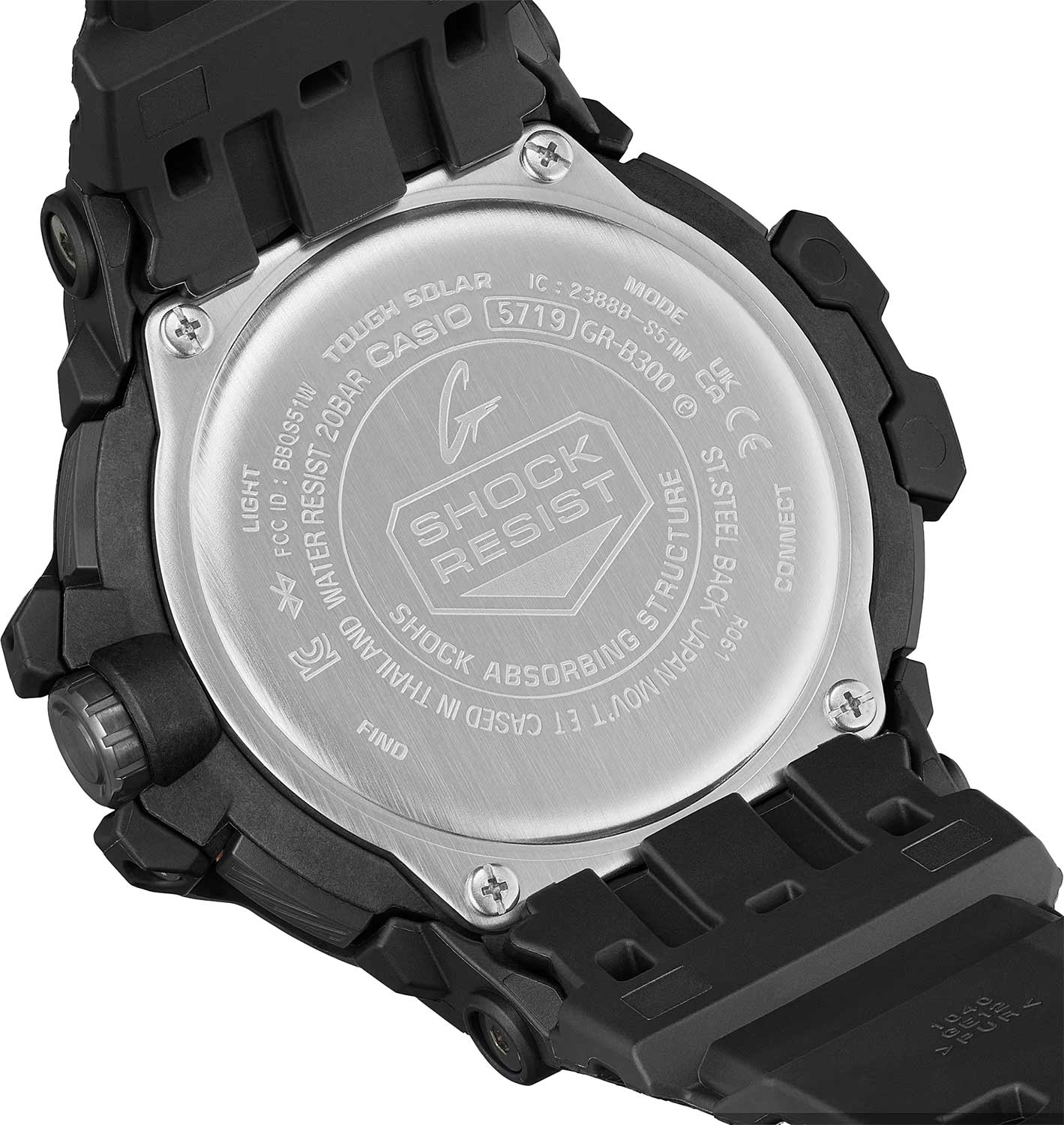 Японские наручные часы Casio G-SHOCK GR-B300-1A4 с хронографом