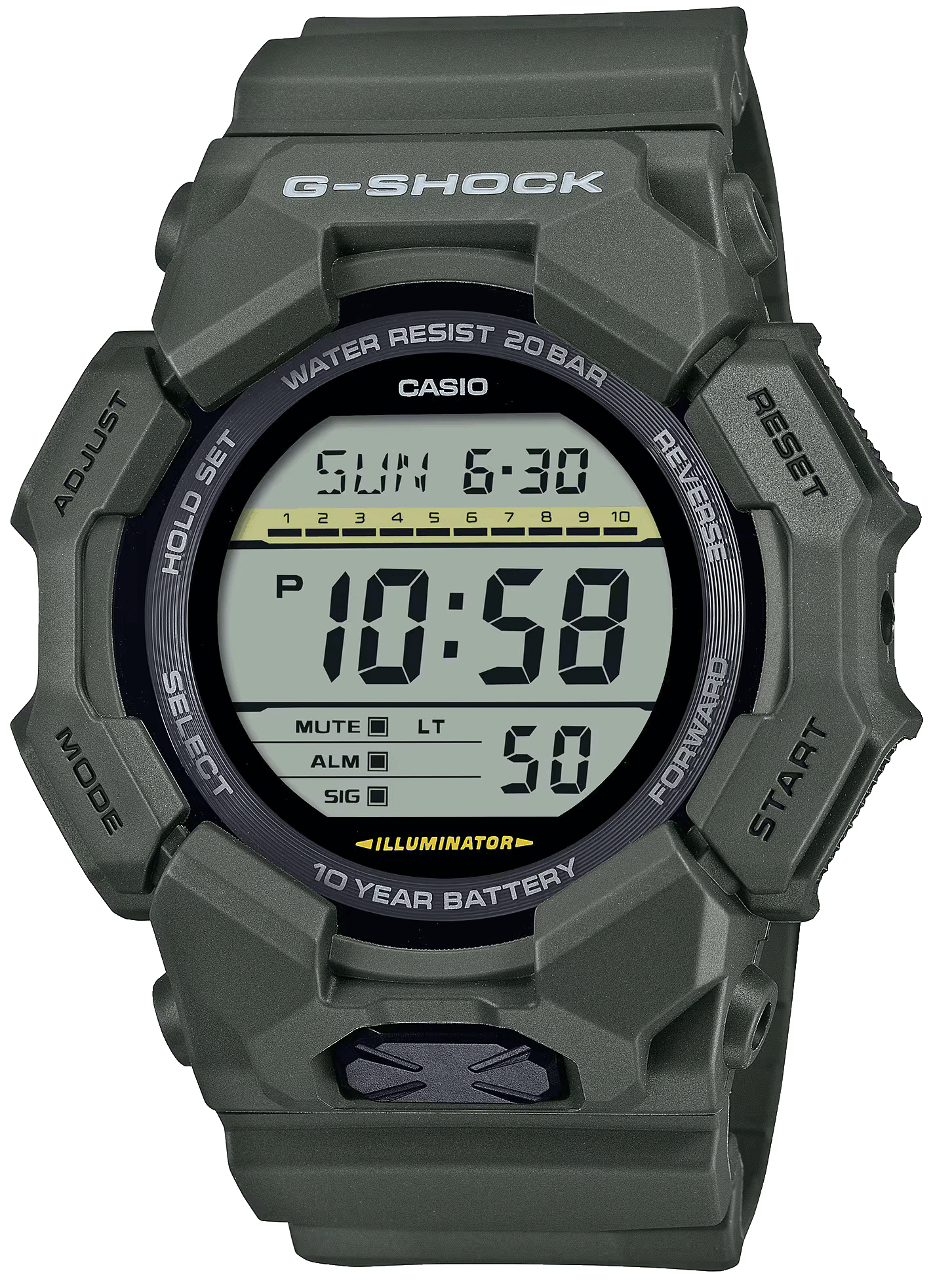 Японские наручные часы CASIO G-SHOCK GD-010-3