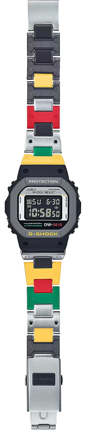 Японские наручные часы Casio G-SHOCK DW-5610MT-1 с хронографом