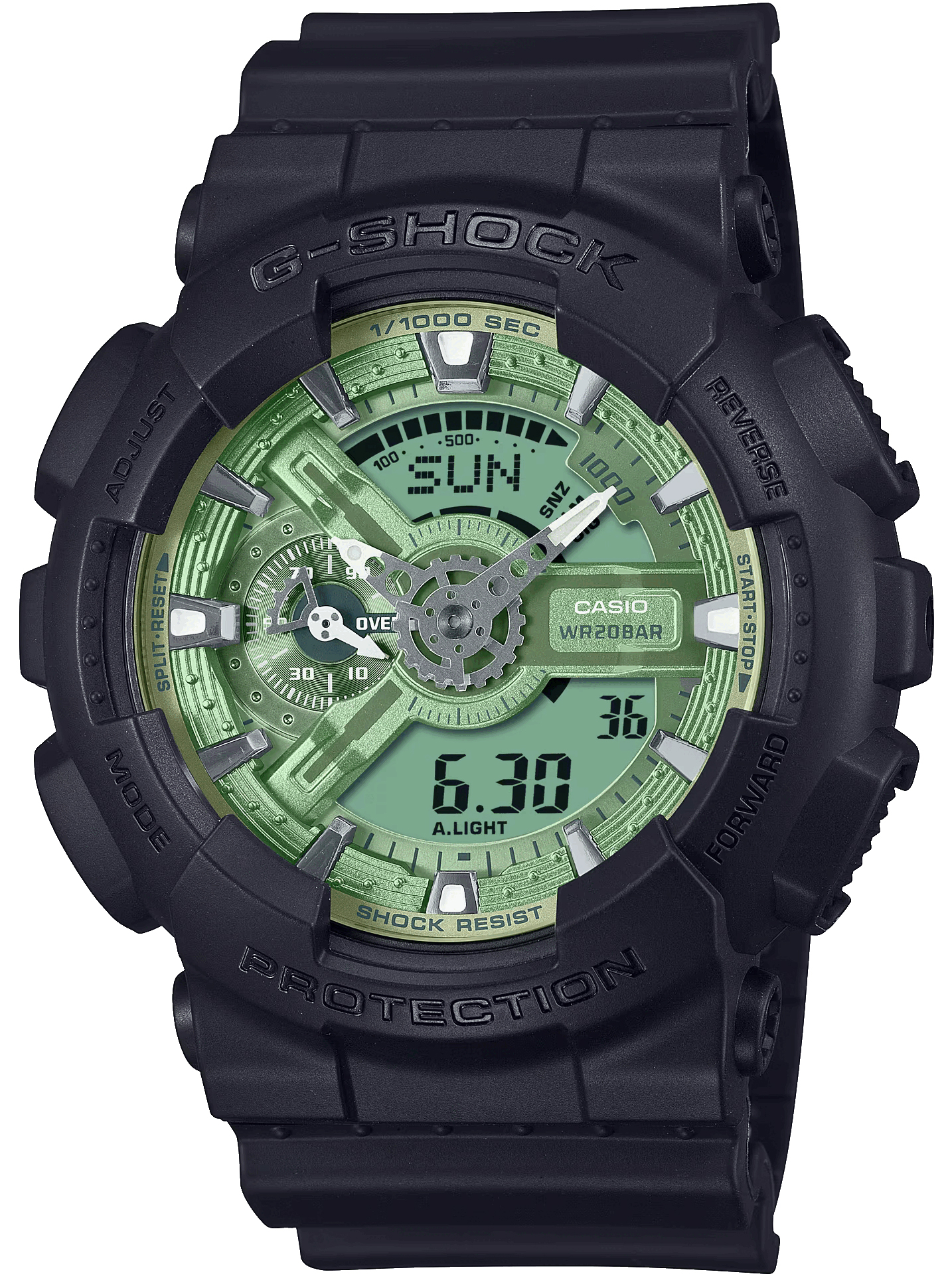 Японские наручные часы CASIO G-SHOCK GA-110CD-1A3