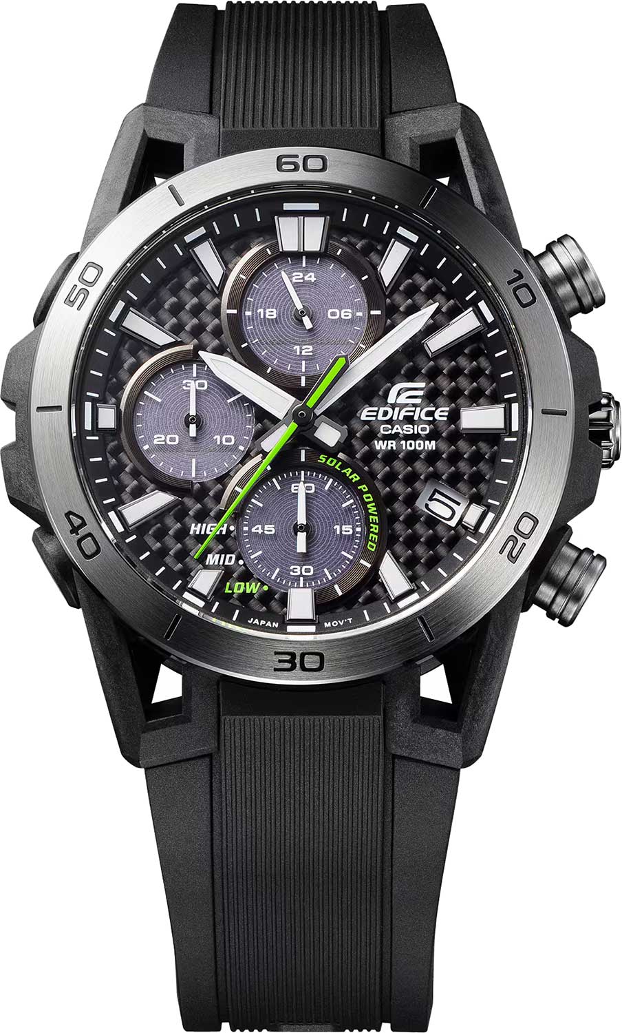 Японские наручные часы Casio Edifice EQS-960PB-1A с хронографом