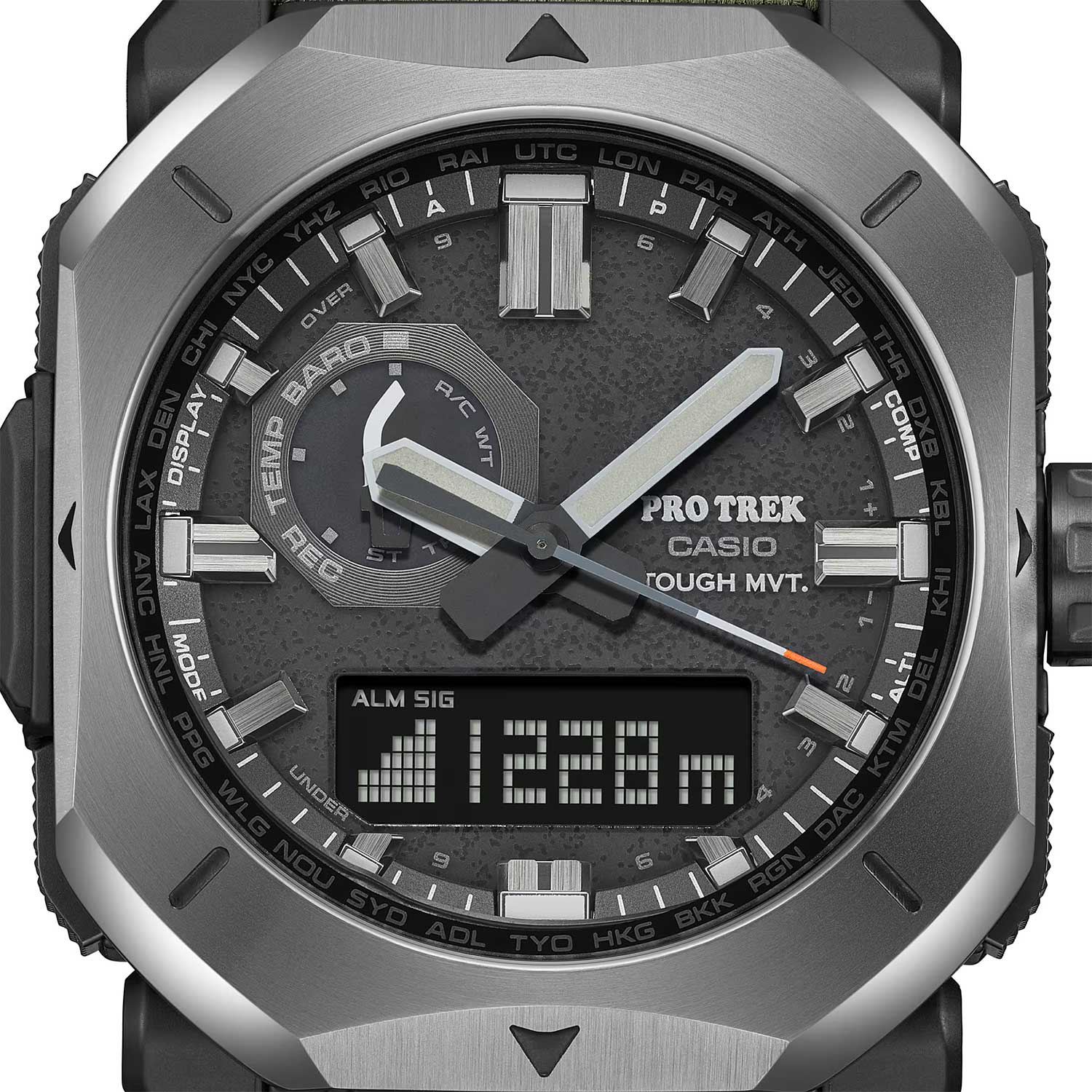 Японские наручные часы Casio Pro Trek PRW-6900YB-3 с хронографом