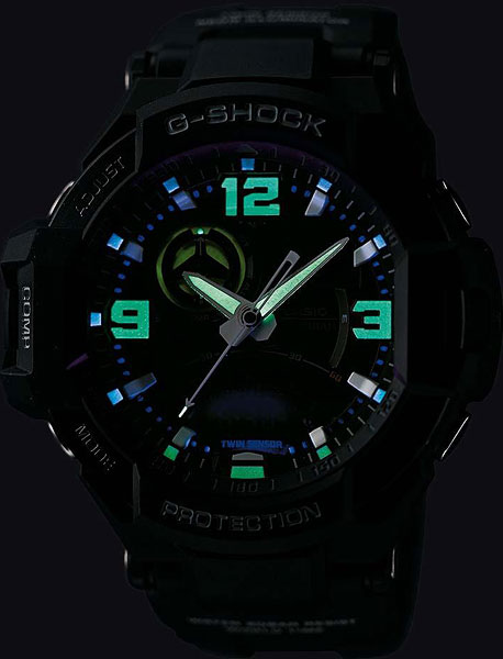Японские наручные часы CASIO G-SHOCK GA-1000-1A