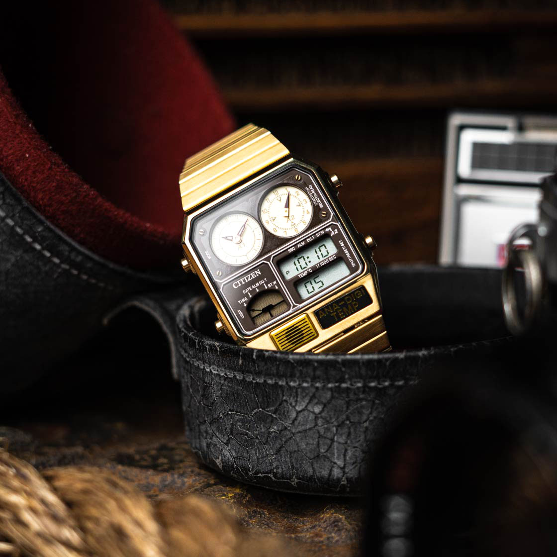 Японские наручные часы Citizen JG2103-72X с хронографом