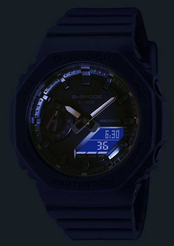 Японские наручные часы Casio G-SHOCK GMA-S2100BA-2A1 с хронографом