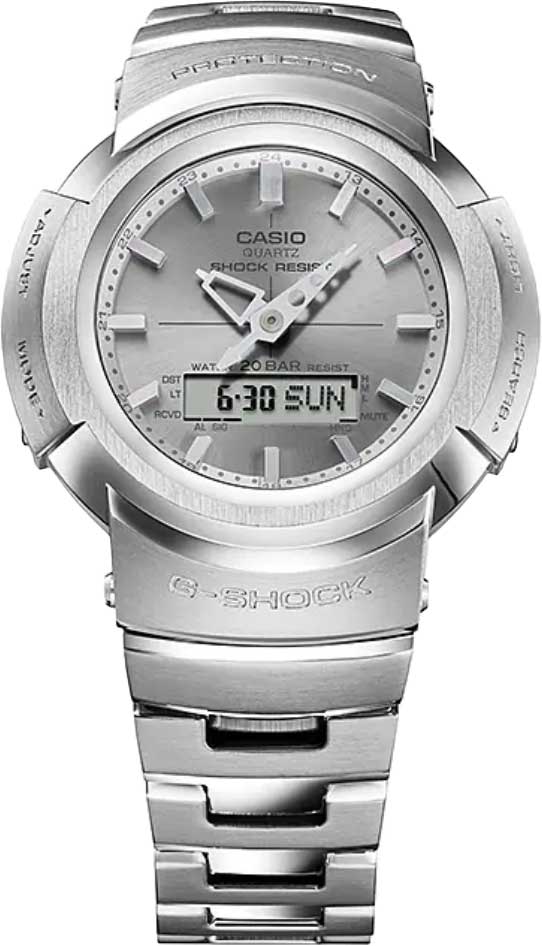 Японские наручные часы Casio G-SHOCK AWM-500D-1A8 с хронографом