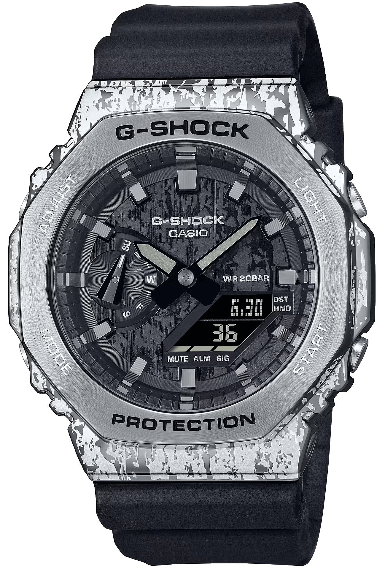 Японские наручные часы CASIO G-SHOCK GM-2100GC-1A