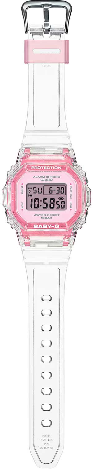 Японские наручные часы Casio Baby-G BGD-565SJ-7 с хронографом