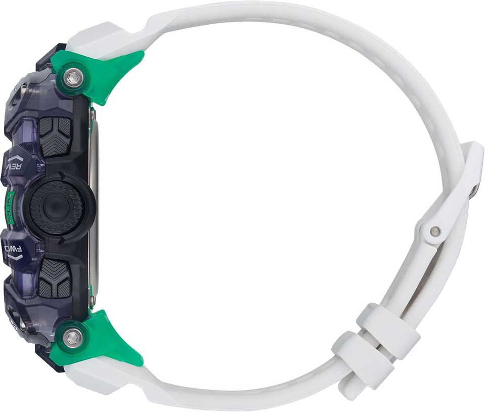 Японские спортивные наручные часы Casio G-SHOCK GBD-100SM-1A7ER с хронографом