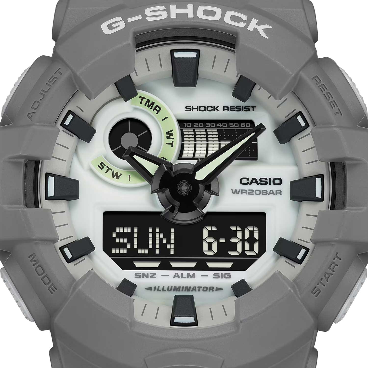 Японские наручные часы Casio G-SHOCK GA-700HD-8A с хронографом