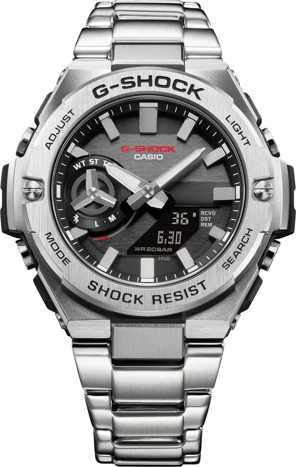 Японские наручные часы Casio G-SHOCK GST-B500D-1AER с хронографом