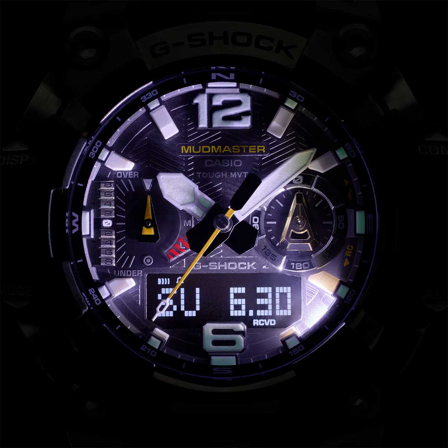 Японские наручные часы Casio G-SHOCK GWG-B1000-3A с хронографом