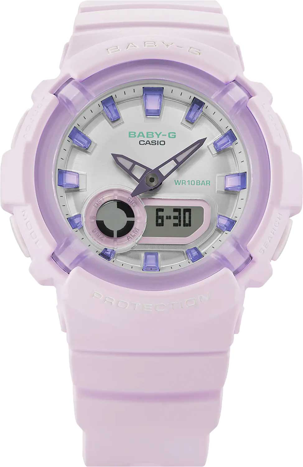 Японские наручные часы Casio Baby-G BGA-280SW-6A с хронографом