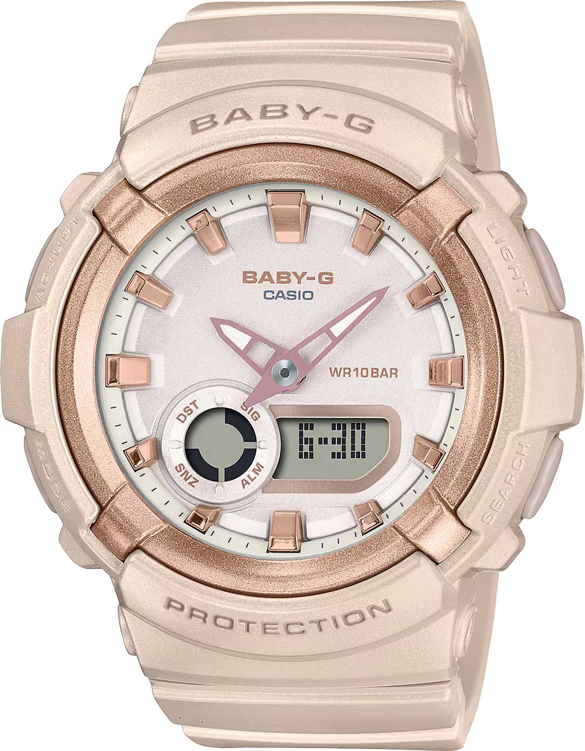 Японские наручные часы Casio Baby-G BGA-280BA-4A с хронографом