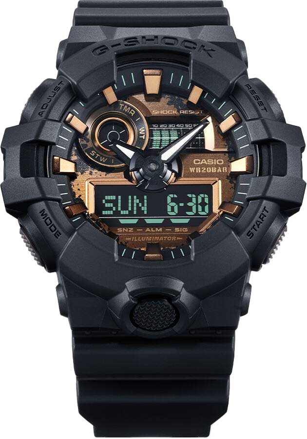 Японские наручные часы CASIO G-SHOCK GA-700RC-1A