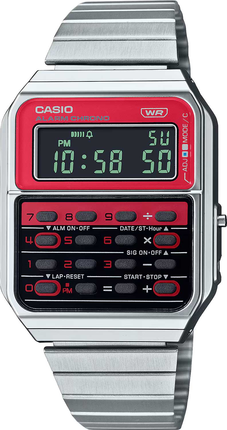 Японские наручные часы Casio Vintage CA-500WE-4B с хронографом