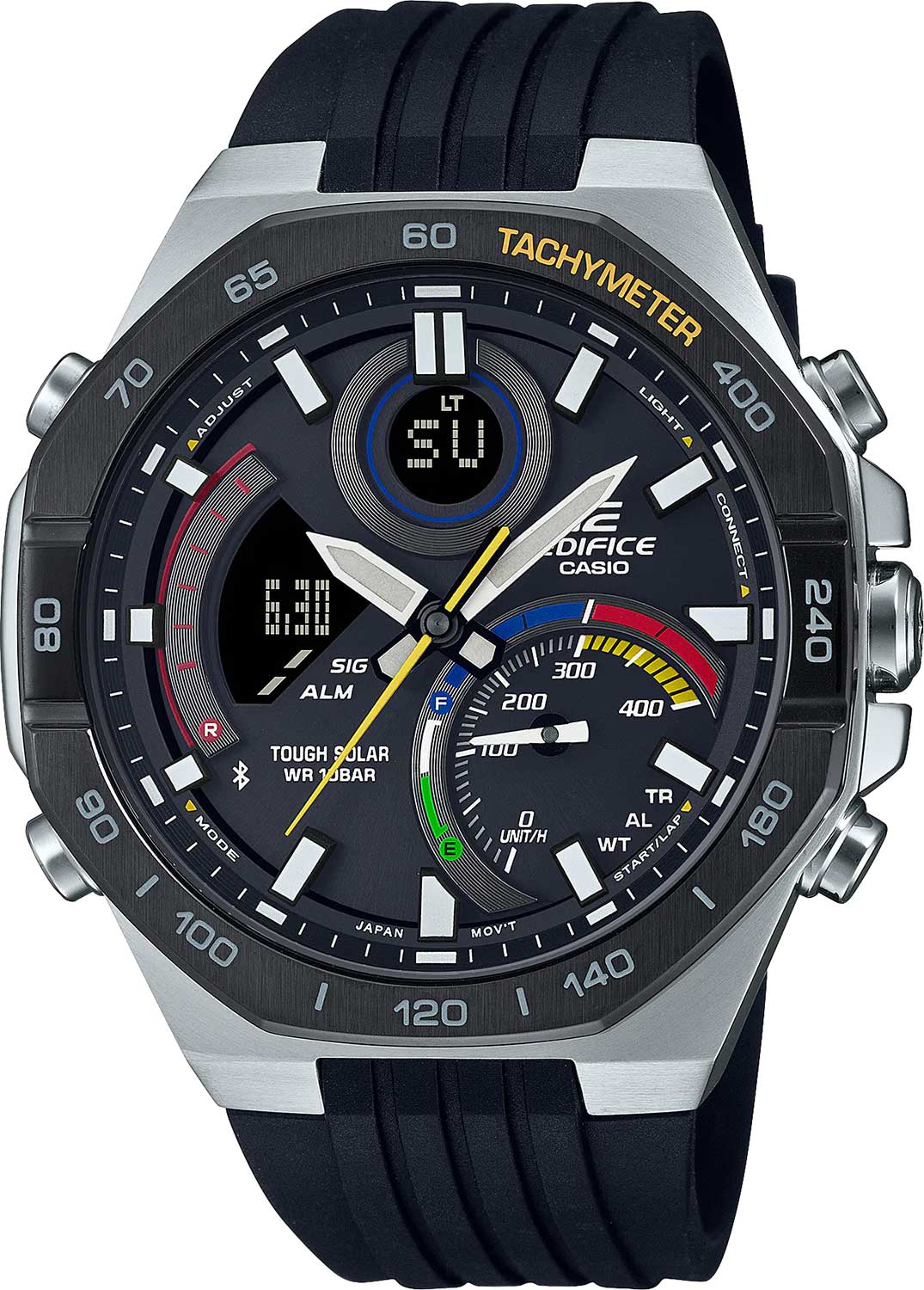 Японские наручные часы Casio Edifice ECB-950MP-1A с хронографом