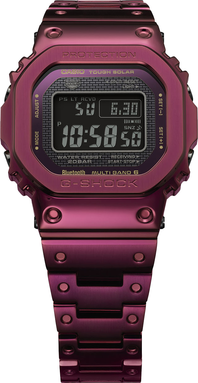 Японские наручные часы Casio G-SHOCK GMW-B5000RD-4ER с хронографом