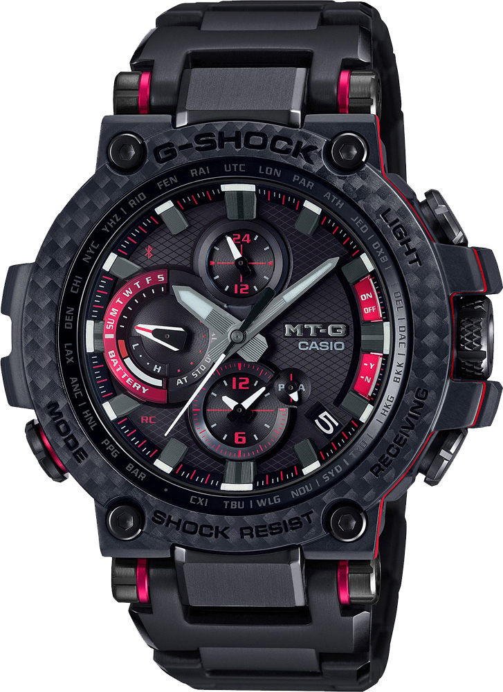 Японские наручные часы Casio G-SHOCK MTG-B1000XBD-1AER с хронографом