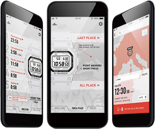 Японские наручные часы Casio G-SHOCK GMW-B5000GD-1E с хронографом