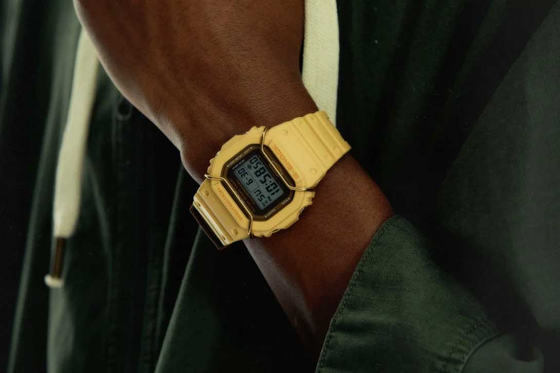 Японские наручные часы CASIO G-SHOCK DW-5600PT-5