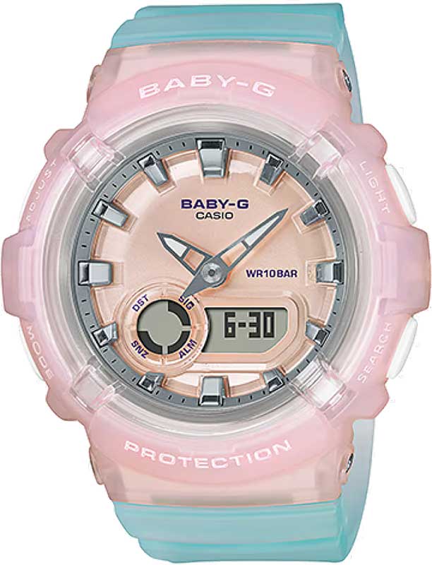 Японские наручные часы Casio Baby-G BGA-280-4A3 с хронографом