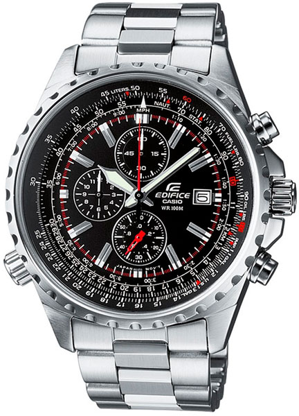 Японские наручные часы Casio Edifice EF-527D-1A с хронографом