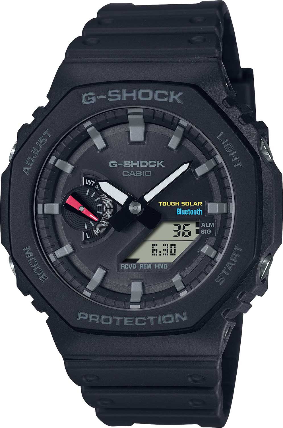 Японские наручные часы Casio G-SHOCK GA-B2100-1AER с хронографом