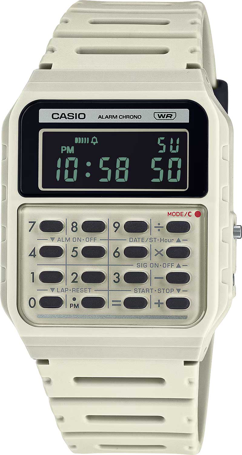 Японские наручные часы Casio Vintage CA-53WB-8B с хронографом