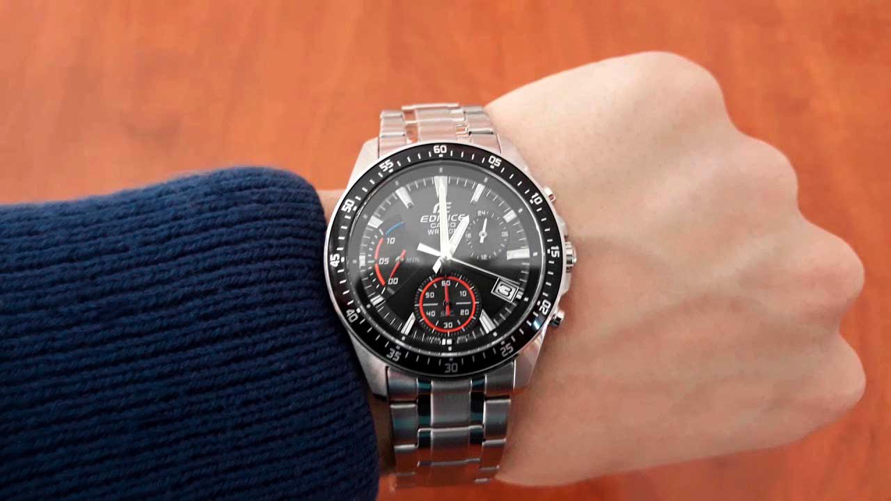 Японские наручные часы CASIO EDIFICE EFV-540D-1A
