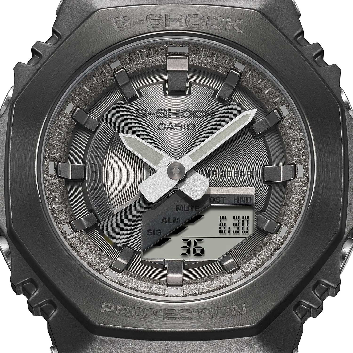 Японские наручные часы Casio G-SHOCK GM-S2100MF-1A с хронографом