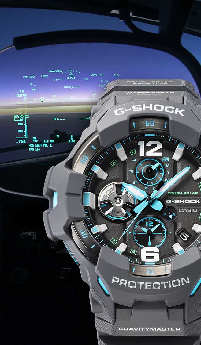 Японские наручные часы CASIO G-SHOCK GR-B300-8A2