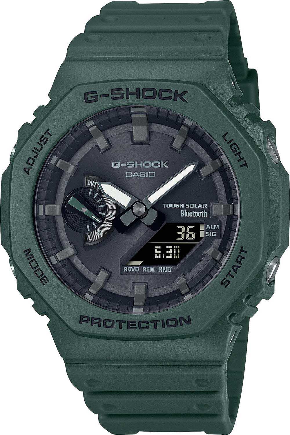 Японские наручные часы Casio G-SHOCK GA-B2100-3AER с хронографом