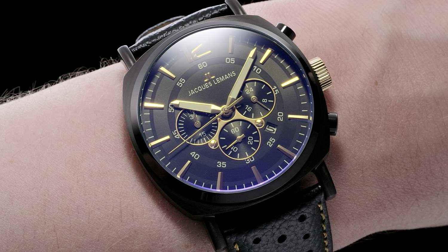 Наручные часы Jacques Lemans 1-1645O с хронографом