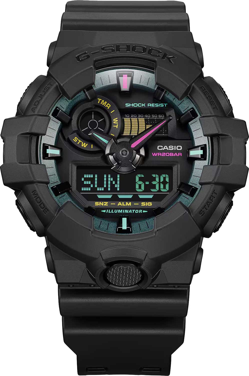 Японские наручные часы CASIO G-SHOCK GA-700MF-1A