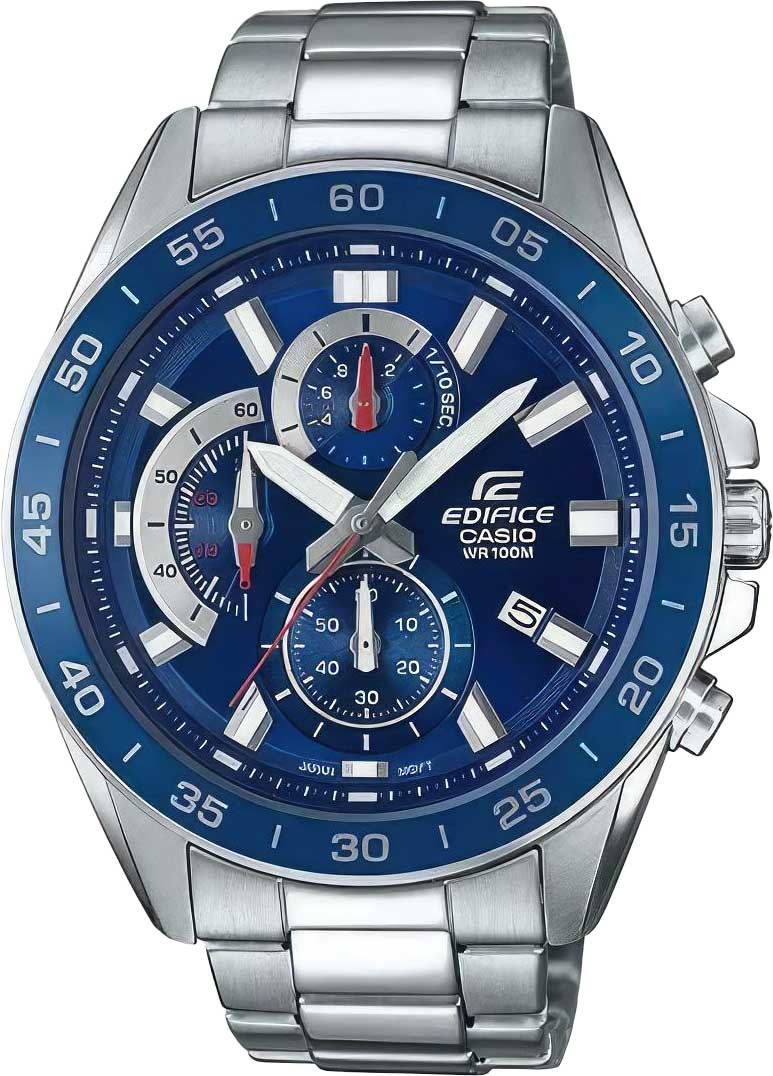 Японские наручные часы Casio Edifice EFV-550D-2A с хронографом