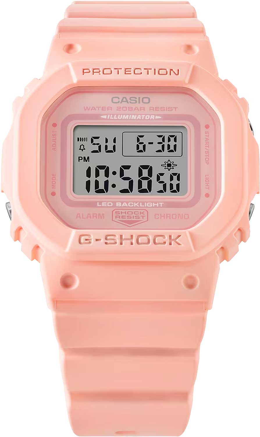 Японские наручные часы Casio G-SHOCK GMD-S5600BA-4 с хронографом