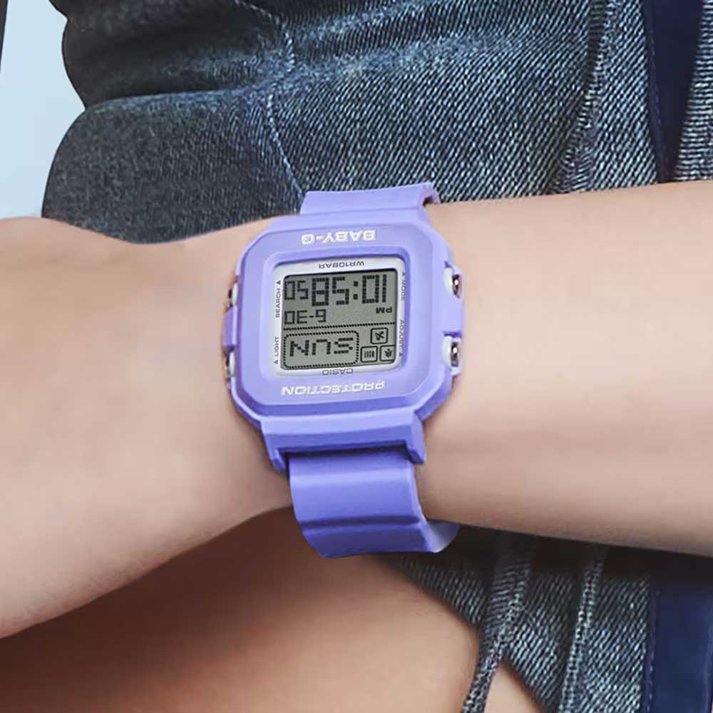 Японские наручные часы Casio Baby-G BGD-10K-6 с хронографом