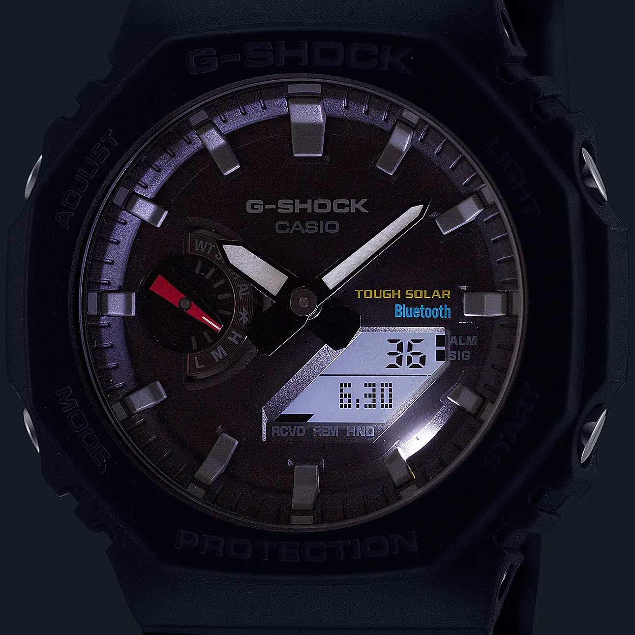 Японские наручные часы Casio G-SHOCK GA-B2100-2A с хронографом