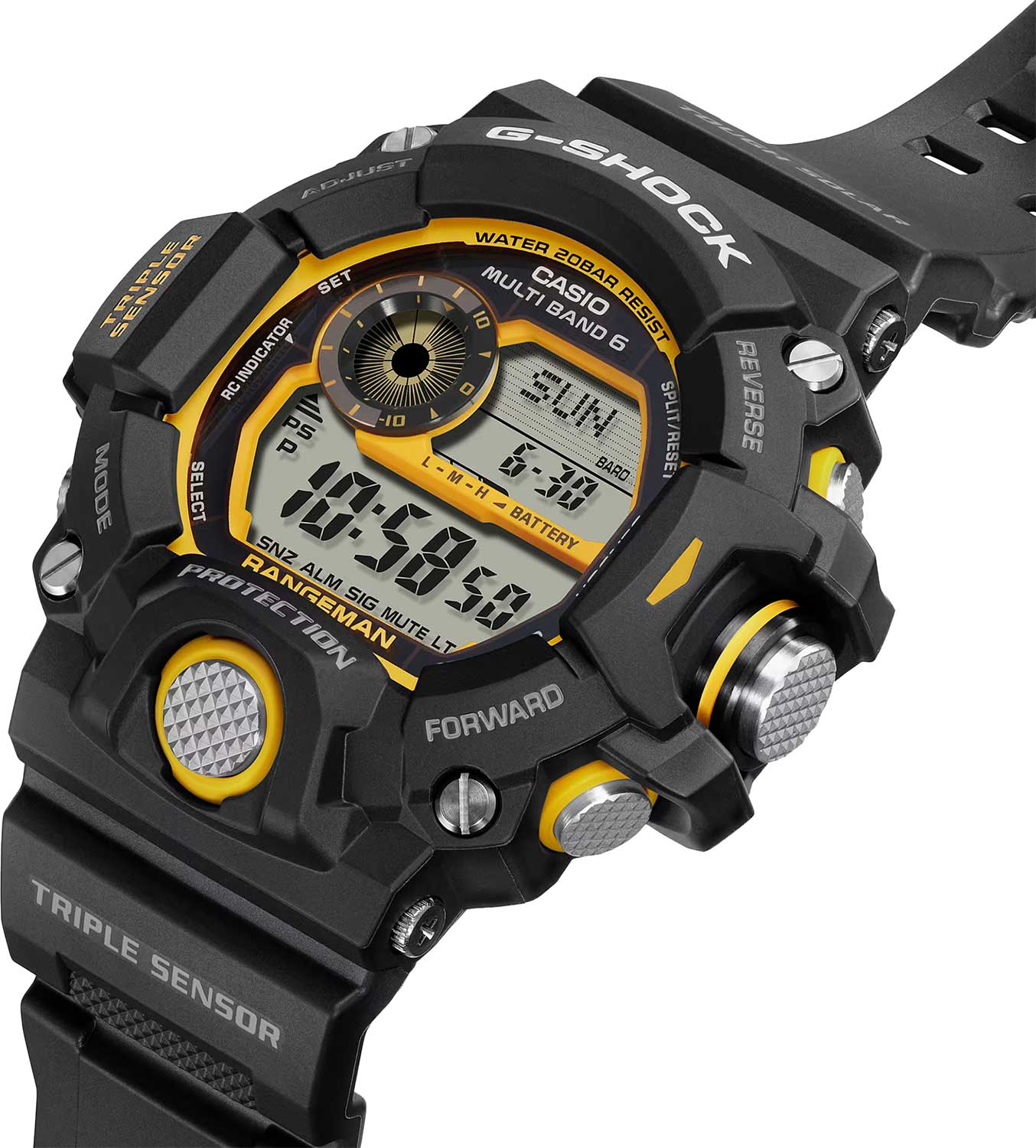 Японские наручные часы Casio G-SHOCK GW-9400Y-1E с хронографом