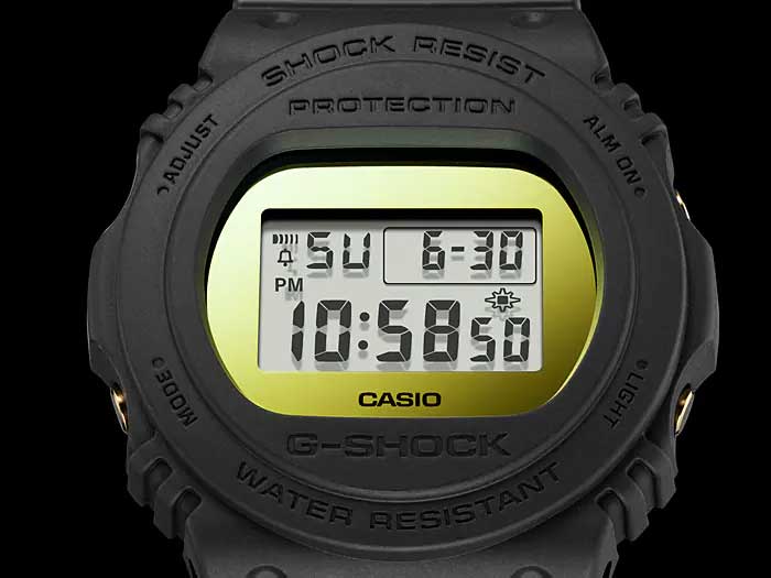 Японские наручные часы Casio G-SHOCK DW-5700BBMB-1 с хронографом