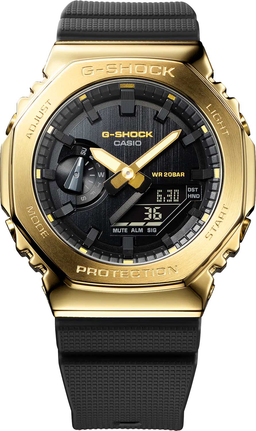Японские наручные часы CASIO G-SHOCK GM-2100G-1A9