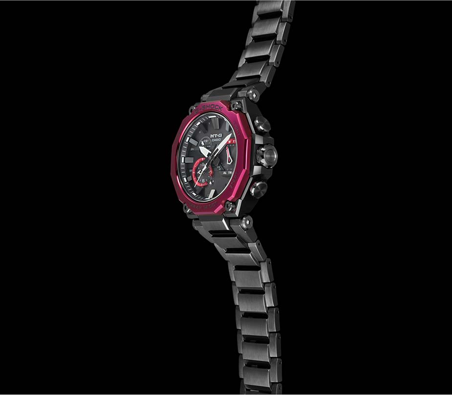 Японские наручные часы Casio G-SHOCK MTG-B2000BD-1A4ER с хронографом