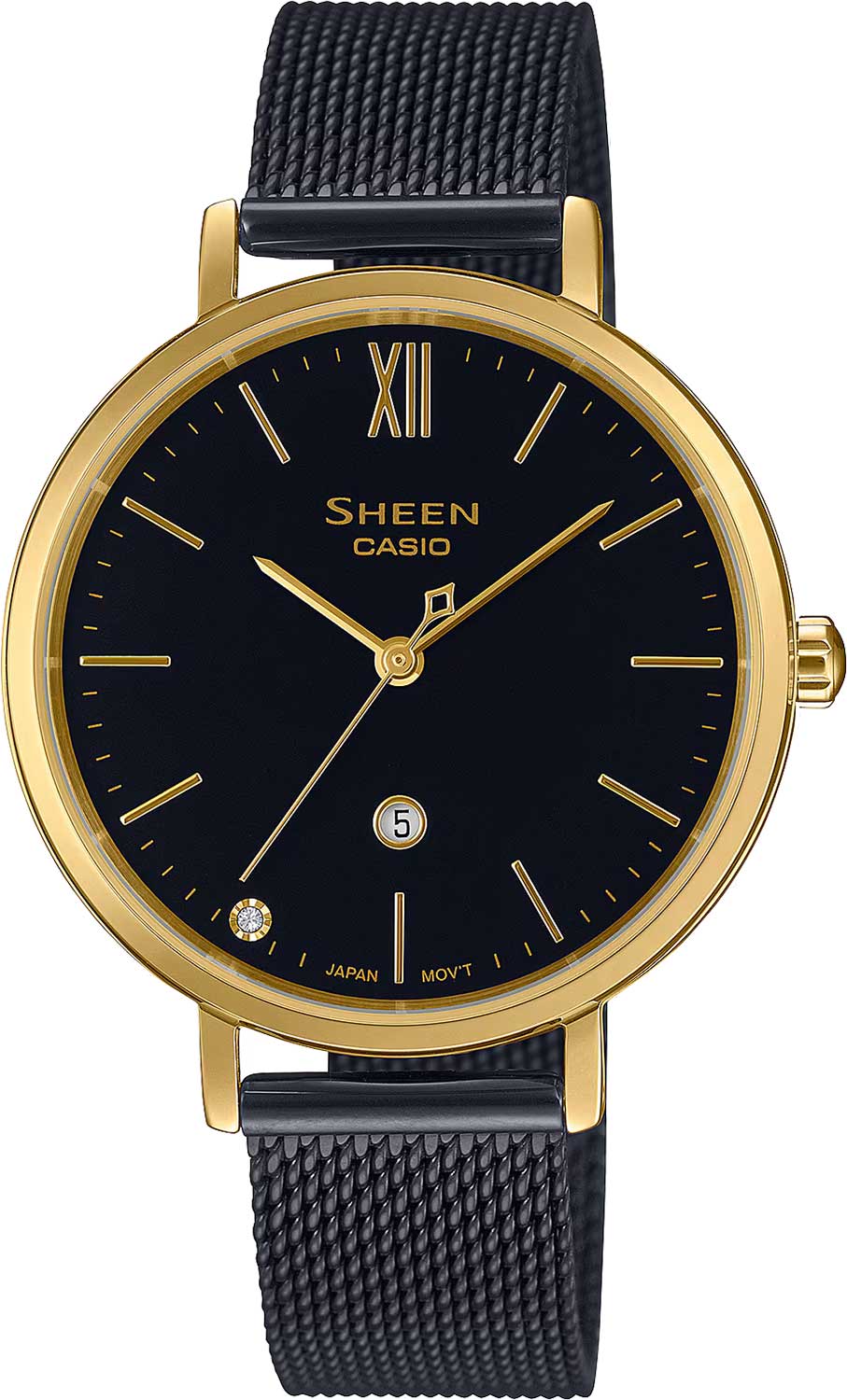 Японские наручные часы Casio Sheen SHE-4539BGM-1A