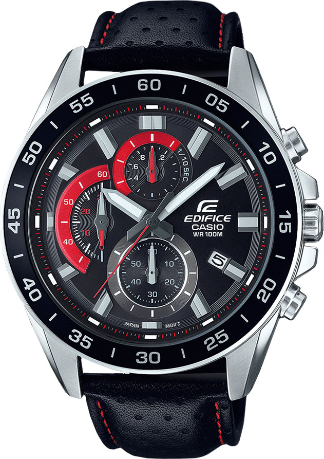 Японские наручные часы Casio Edifice EFV-550L-1A с хронографом