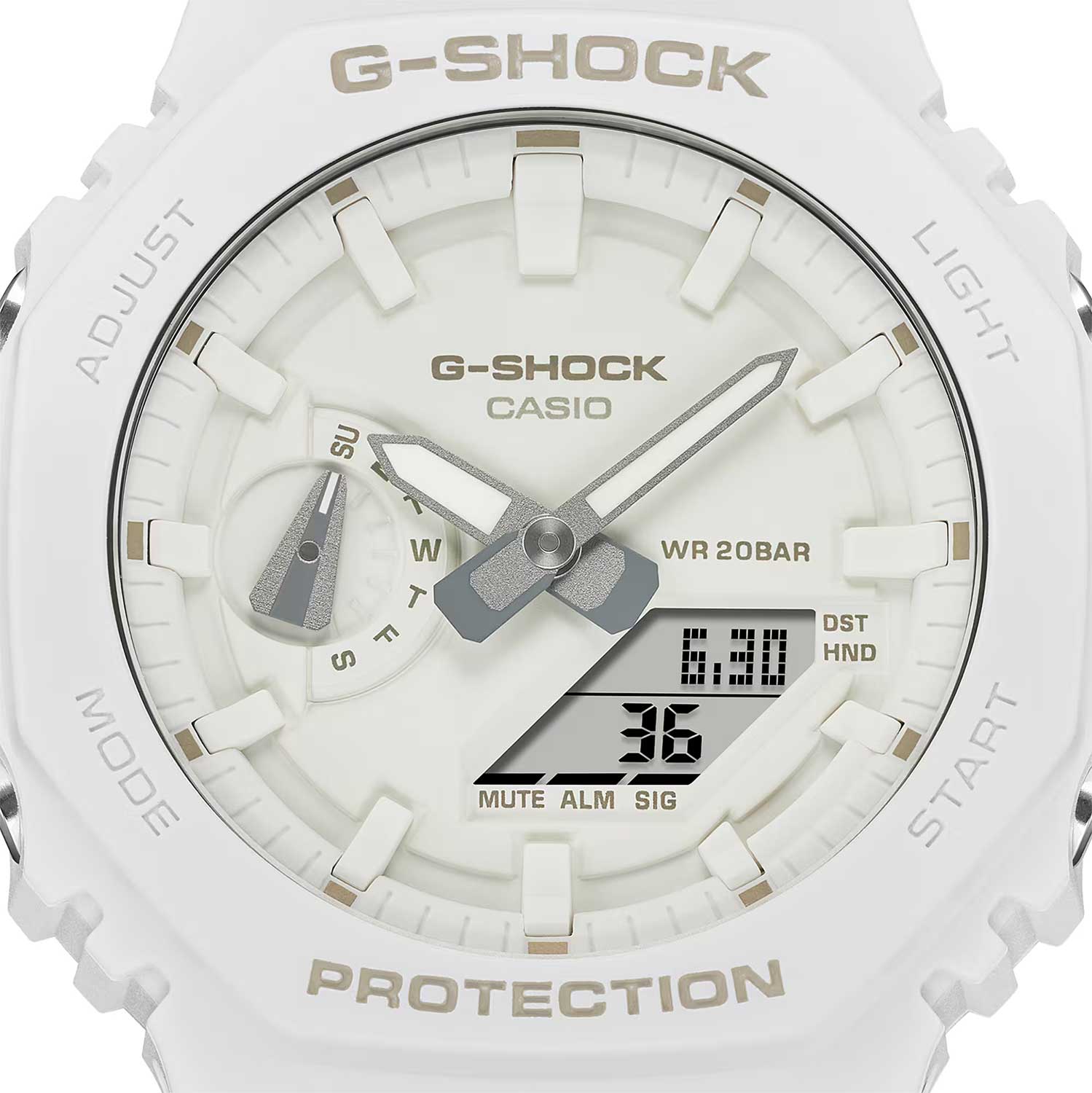 Японские наручные часы Casio G-SHOCK GA-2100-7A7 с хронографом