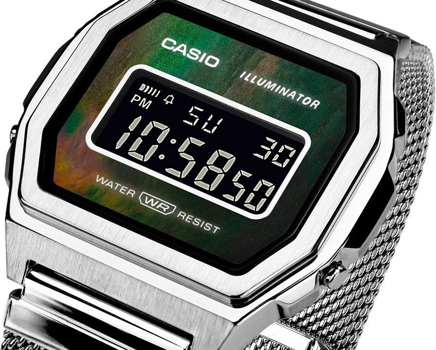 Японские наручные часы Casio Vintage A1000M-1BEF с хронографом