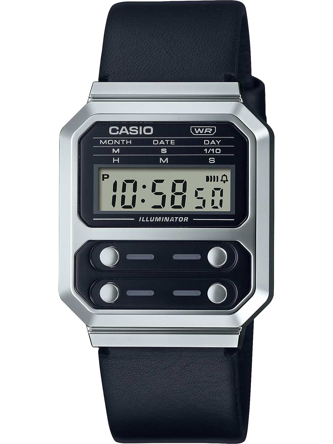 Японские наручные часы Casio Vintage A100WEL-1A с хронографом