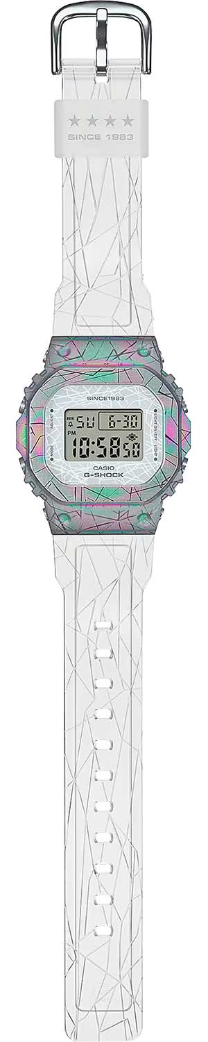 Японские наручные часы Casio G-SHOCK GM-S5640GEM-7E с хронографом