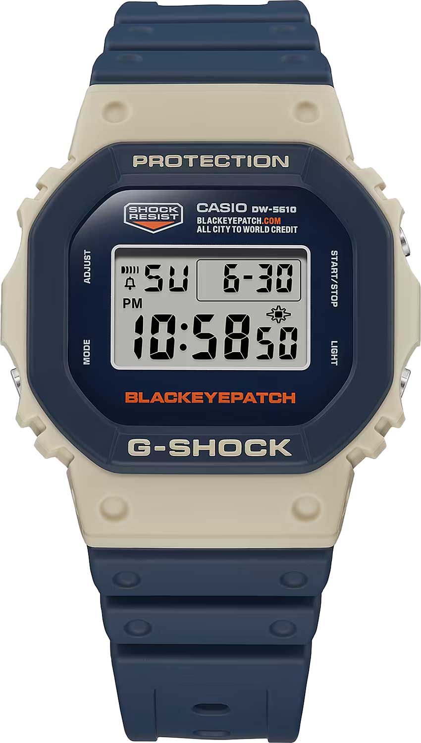 Японские наручные часы CASIO G-SHOCK DW-5610BEP-2